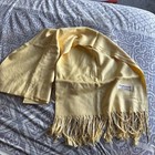 pashmina scarf wrap shawl Yellow — photo 3