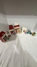 Collection Of Varied Christmas Ornaments Set Of 7. Some Vintage