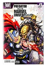 Predator Kills The Marvel Universe #2 (2025) Thor Sergio Davila Variant Cover NM