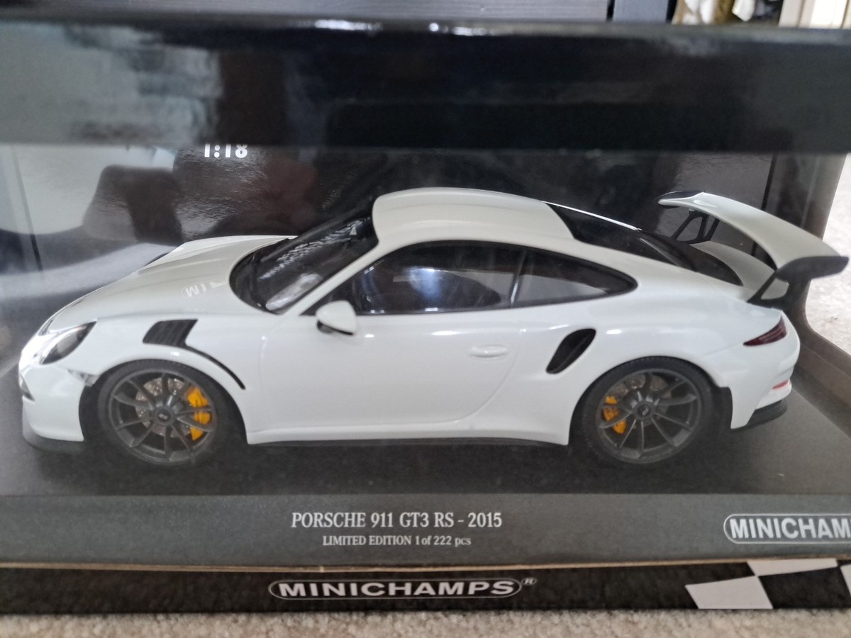 1:18 minichamps porsche 911 991 gt3 rs | eBay