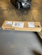 Leviton 49256-D48 Angled Quickport High-Density Patch Panel 48  Port 1RU Black