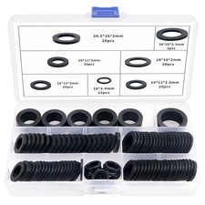 Hose Washer Kit 120 Pack Rubber Tap Seal Gasket O Ring Shower Garden
