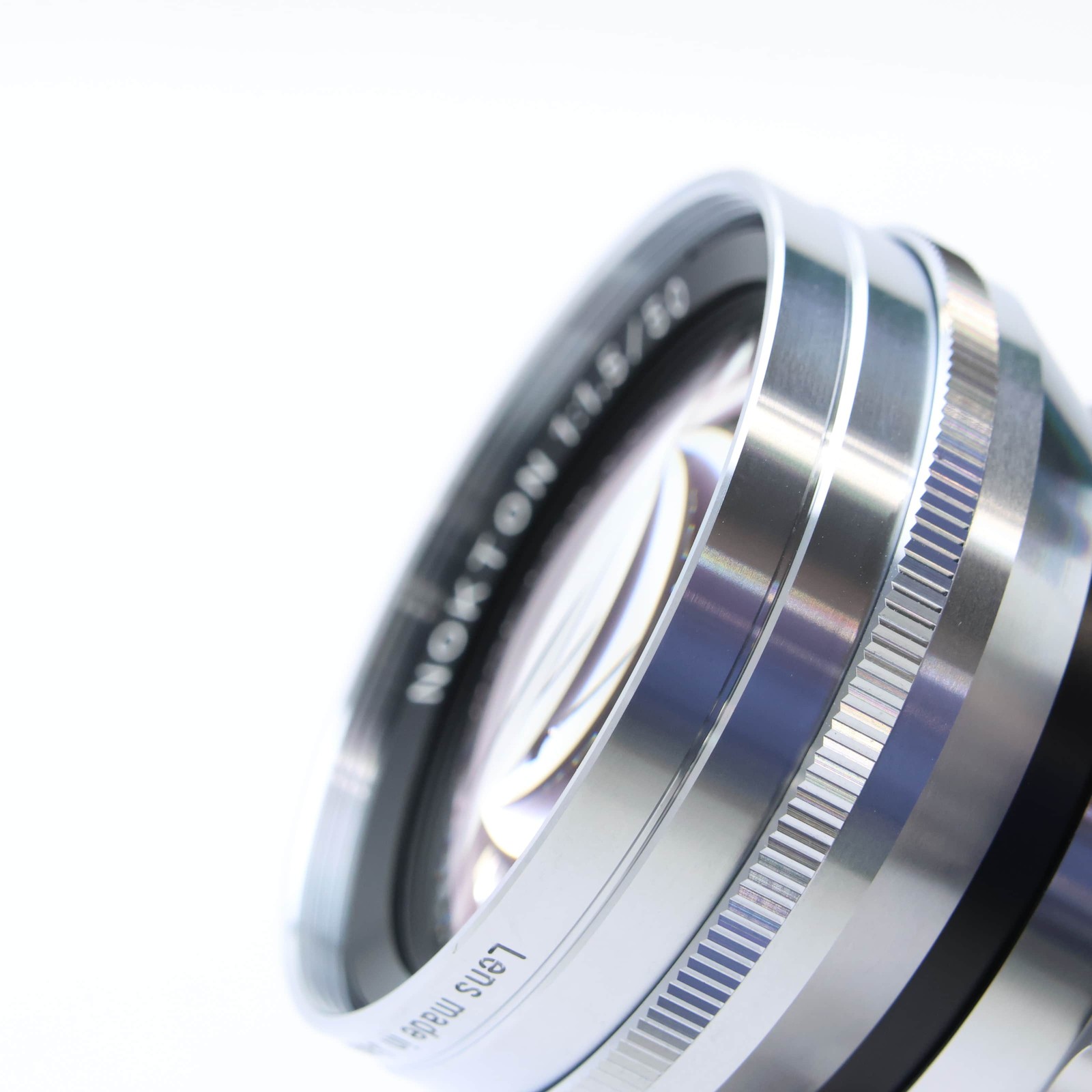 Voigtlander NOKTON 50mm F/1.5 Vintage ASPH. VM Silver (Leica M) -Near Mint- #241