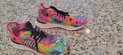Puma Avid Evoknit Haze Tie Dye Men's 7.5 Running Shoes