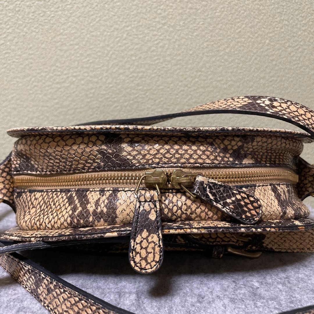 APC Half Moon Python Leather Shoulder Bag Beige, … - image 3