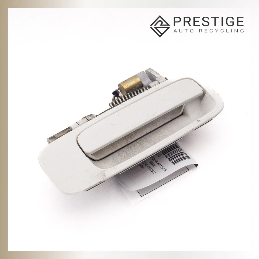 Manija de puerta exterior trasera derecha blanca Toyota Camry 1997-2001 69230-33030-A0 OEM Foto 2 de 4