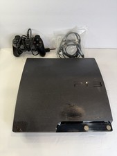 Sony PS3 Slim Console Bundle w/ OEM Controller  Game   Tested, Clean, Ready