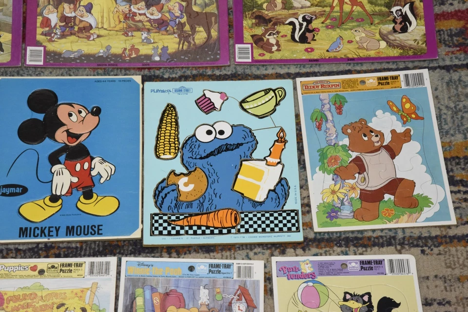 HUGE LOT Vintage Golden Frame Tray Puzzles-Other Brands, See Video, Read Descrip - Image 4 of 4