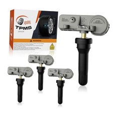 TPMS Sensor, GM 315MHZ Pre-Programmed Tire Pressure Sensors Fit 4pcs 13581558