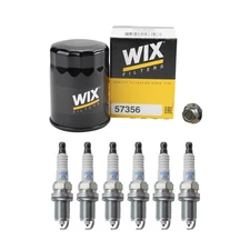 Wix Engine Oil Filter & NGK 6 Laser Platinum Spark Plugs kit for Pilot 3.5L V6