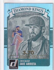 JAKE ARRIETA /370 DONRUSS CAREER STAT LINE PARALLEL CHICAGO CUBS #5 2016 PANINI