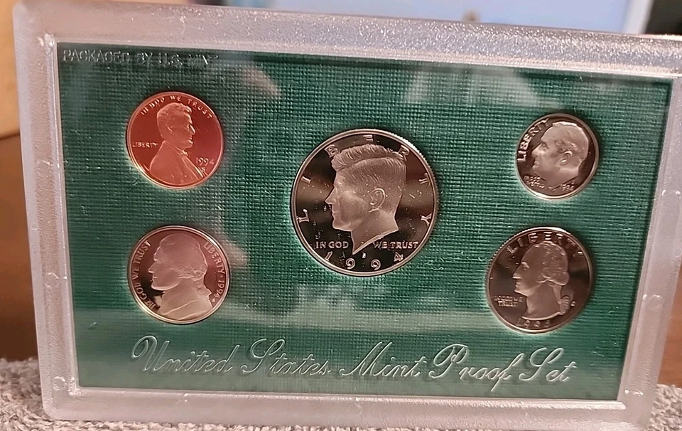 1994 united states mint uncirculated coin set - Image 2 of 3