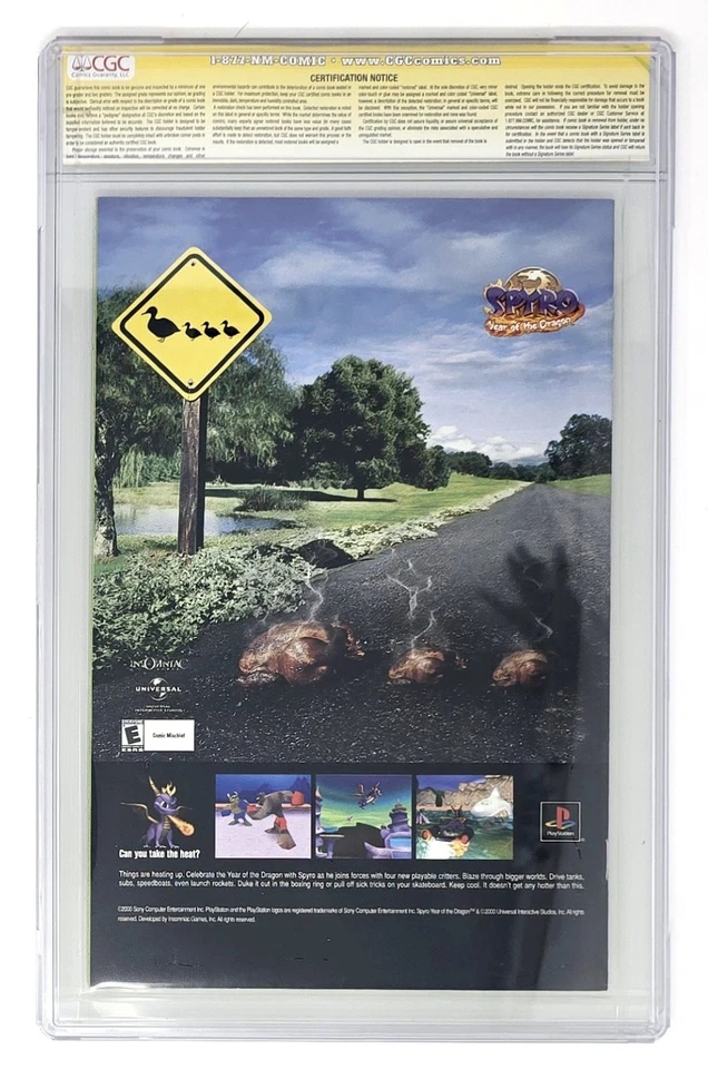 Specter #1 CGC 9.0 (2001) DC Comics, Signed by Ryan Sook! (Old Holder) - Image 2 of 4