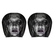 Headrest Cover, Prank Horror Creepy Car Decor Accessory Seat Protector Halloween
