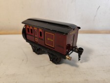 Blechspielzeug Eisenbahn M&auml;rklin Spur 0 Schneeschleuderwagen Waggon Modellbahn