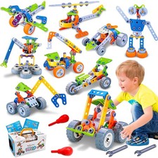10 in 1 STEM Toys for 4 5 6 7 8 6 inches x 10 x 5 inches, Multicolor