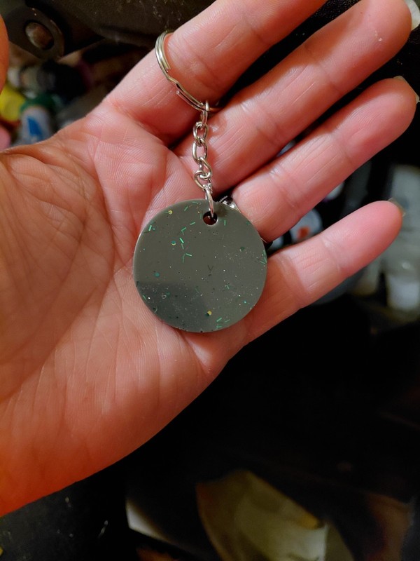 Handmade Resin Keychain
