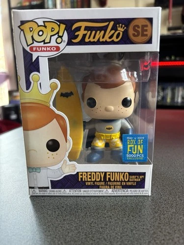 Freddy Funko as Batman (Surfs Up) Box of Fun 2019 LE 5000 pc Limited Edition