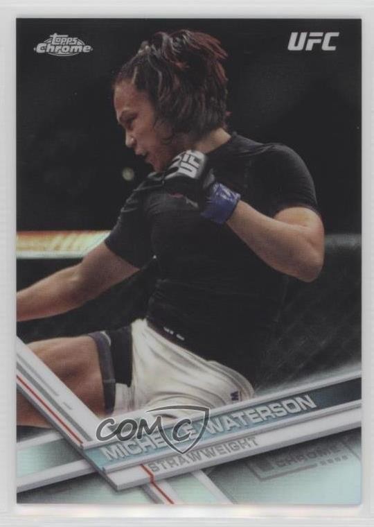 2017 Topps Chrome UFC Refractor Michelle Waterson #25