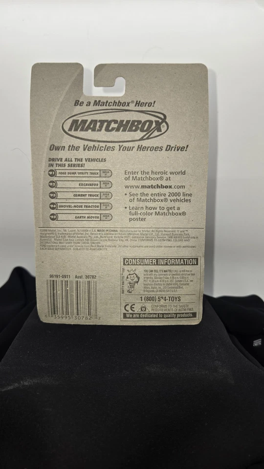 MATCHBOX TREASURE HUNT MB 2000 LOGO EARTH MOVER #95 - Image 2 of 4