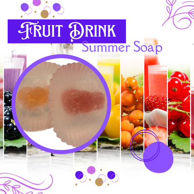 Handmade Fruity Summer Cleansing Soap