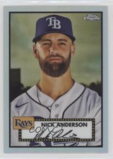 2021 Topps Chrome Platinum Anniversary Refractor Nick Anderson #440 1qy