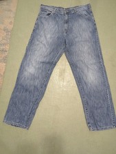 Vintage 90s Y2K Calvin Klein Jeans Men  s 34x32 Straight Leg Blue Denim A2