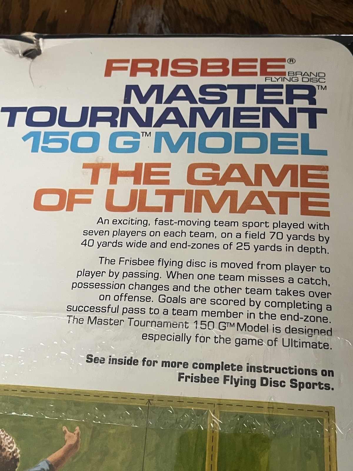 New(other) 1984 WHAM-O Master Tournament Frisbee 150G Model Black & Gold Stock