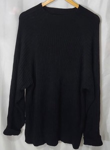 Vintage Unisex Faded Glory Oversized Knit Sweater Sz XL Y2K