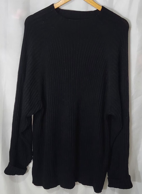 Vintage Unisex Faded Glory Oversized Knit Sweater Sz XL Y2K