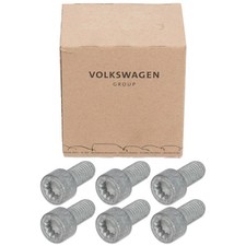 6x ORIGINAL Audi VW Zylinderschraube Innenvie...