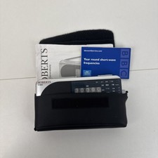 Roberts R9962 Portable World Radio 12 Band instructions case quality vgc l@@k!!