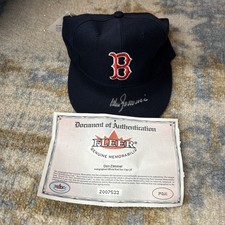 Don Zimmer Fleer Cert Signed Red Sox Hat Autograph with Certificate 6 3/4 NEW ER