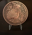 5oz Avdp Copper .999 Mystic Night Peacock Colorized Copper in Capsule — photo 2