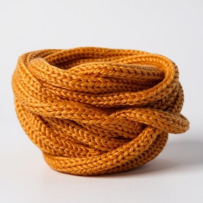  Handgefertigte gestrickte I-Cord - Acrylgarn - 4m+ - vielseitige Bastelborte