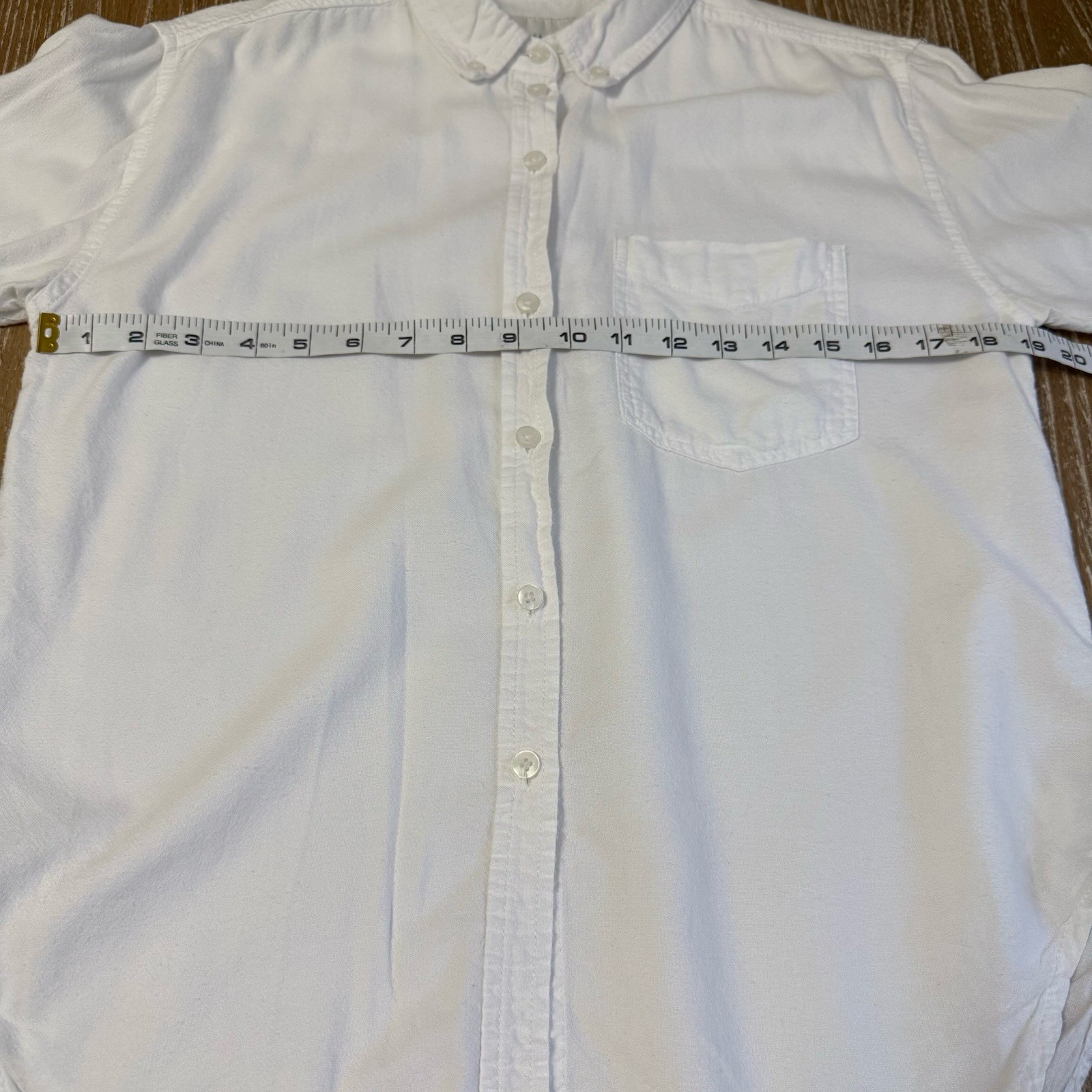 American Eagle Casual Button Up Collared Long Sle… - image 3