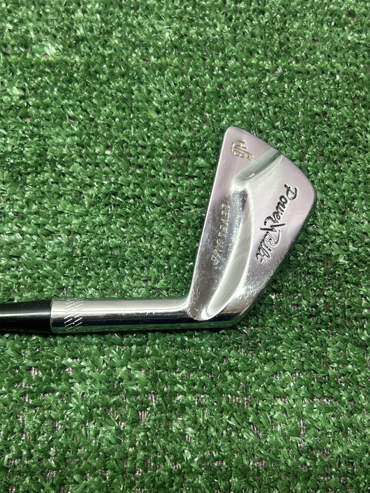 HB Power Bilt LEVELUME Single (3) Iron ~ Right RH ~ Steel STIFF ~ 37.5" ~ VTG! - Image 3 of 4