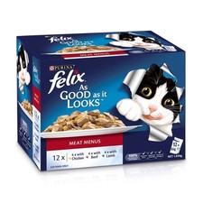 طعام — Felix Agail Gij Meat Menu, 12 عبوة - 85g