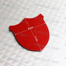 3D Carbon Fiber Car Front Body Trunk Rear Side Lid Badge Emblem Sticker for Audi