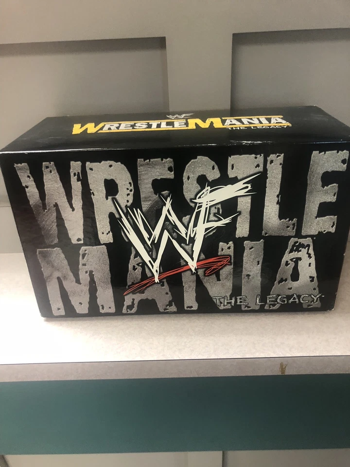 Vintage WWF WrestleMania - The Legacy VHS Box Set 14 Tapes - Image 2 of 4