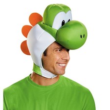Super Mario Yoshi Headpiece for Adults - Officially Licensed Costume Accessory