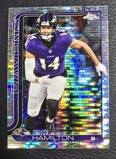 2025 Topps Chrome Pulsar  Kyle Hamilton Baltimore Ravens Football #29