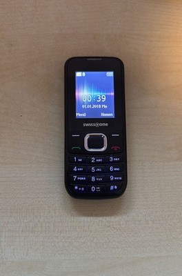 swisstone SC 230 Dual-SIM-Handy Seniorenhandy Kinderhandy Schwarz Garantie Top