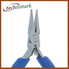 Excelta 11I Chain Nose Pliers Long Narrow With Smooth Jaws, 4 3/4"