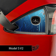 Circuit Blues Tesla Charge Port Wrap  Model S
