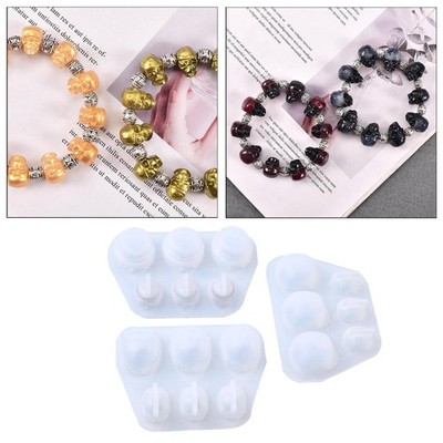 Silikon Cabochon Form Schädel Kopf Form Harz Gießen Zum Selbermachen Schmuck Anhänger