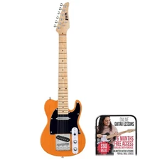 30” Electric Guitar TL Series, Full-Size Paulownia Wood Body, 3-Ply Pickguard...