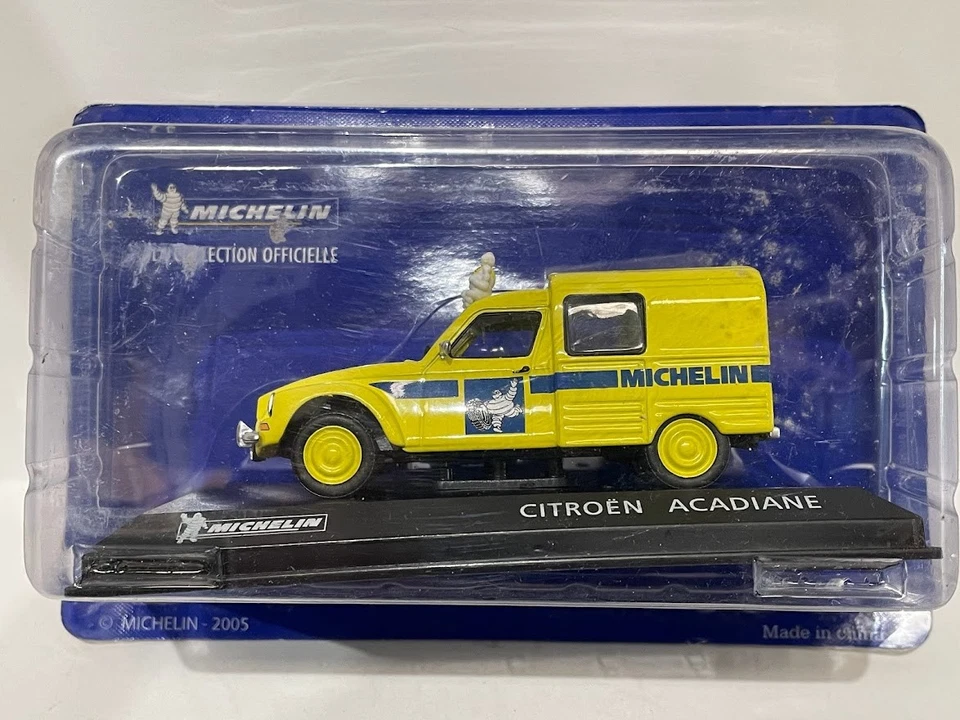 CITROEN Acadiane furgone MICHELIN 1:43 Ixo Altaya VAN - Immagine 4 di 4