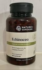 Natures Sunshine Echinacea 180 Capsules Dieta...