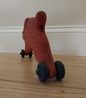 Wooden Bunny on wheels Hand Painted Home Decor — photo 3